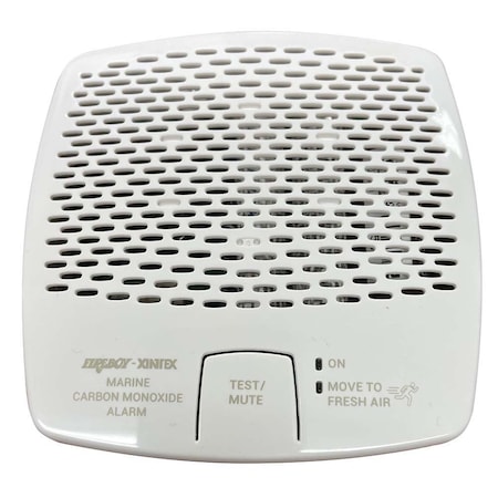 Fireboy-Xintex Xintex CMD6-MDR-R CO Alarm 12/24V DC Interconnect - White CMD6-MDR-R